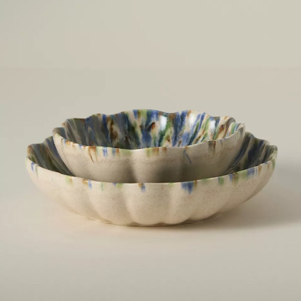 Anthropologie Lagos Portuguese Stoneware Pasta Bowl - Rare, NEW (Single Bowl) - Picture 5 of 7